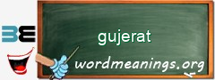 WordMeaning blackboard for gujerat